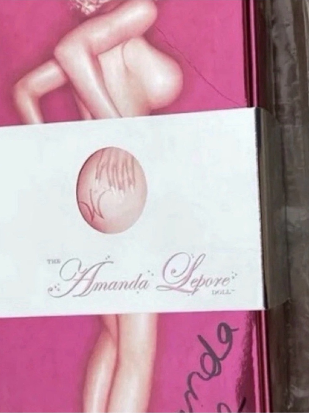 💋Amanda Lepore hand signed “sweet dreams” collector doll💋